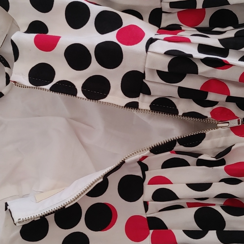 Tatyana Ping Pong Dot Halter Dress Size S (1025) - Picture 3 of 10
